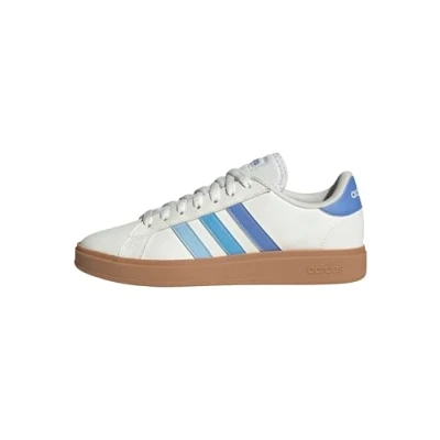 Image of adidas Women&#039;s Grand TD Lifestyle Court Casual Shoes, core White/Clear sky/GUM10, 5 UK