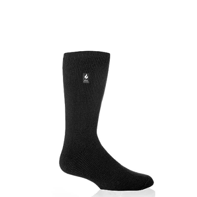 Image of 1 Pair Black Original Thermal Socks Men&#039;s 6 11 Mens Heat Holders