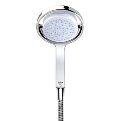 Image of Mira Showers 360 Shower Head Handheld 4 Spray White/Chrome 2.1688.001