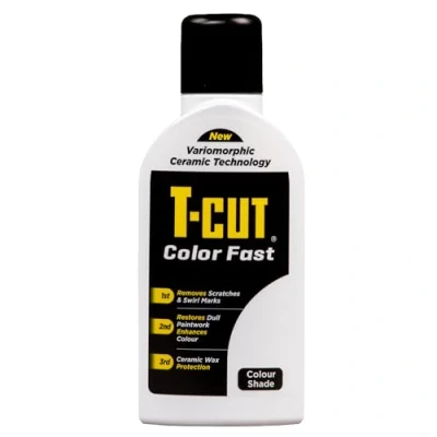 Image of T Cut 3 in 1 Color Fast Paintwork Restorer Car Polish, White, 500 ml, Packaging May Vary