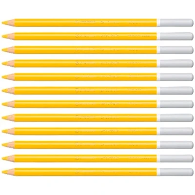 Image of Chalk Pastel Pencil STABILO CarbOthello Pack of 12 Orange Yellow