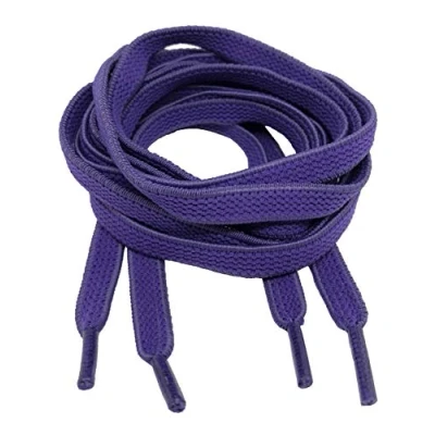 Image of Mr Lacy Flexies Elastic Flexible Shoelaces Violet 90cm
