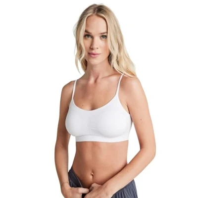 Image of Jockey® Modern Micro Seamfree™ Bralette, White, M