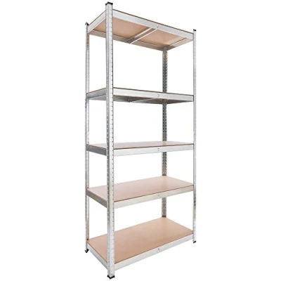 Image of Arebos Heavy Duty Shelf Garage Shelving Units 5 Tier 1000kg Max Load 200x90x45 Easy Assembly