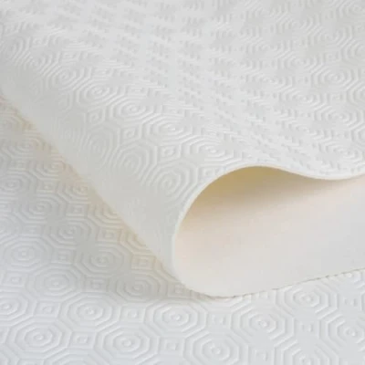 Image of Oval Table Protector Heat Resistant Felt for Dining (Cream, 90x160.cm)