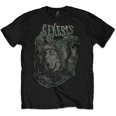Image of Rockoff Trade Men&#039;s Genesis Mad Hatter 2 T Shirt, Black, Large