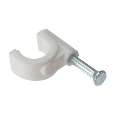 Image of Forgefix RCC78W Round Cable Clip White