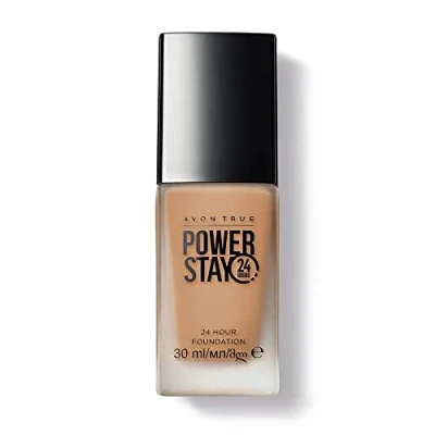 Image of Avon Power Stay 24 Hour Foundation Light Ivory, Lasting Comfortable Coverage That Won&#039;t Fade Or Smudge, 30ml
