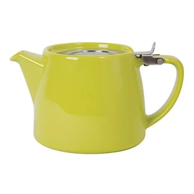Image of Forlife Stump Teapot Lime 510ml Colour: Lime. Capacity: 18oz/ 510ml.