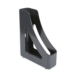 Image of Deflecto SteriTouch Magazine File Book Holder A4 Black CP038STBLK