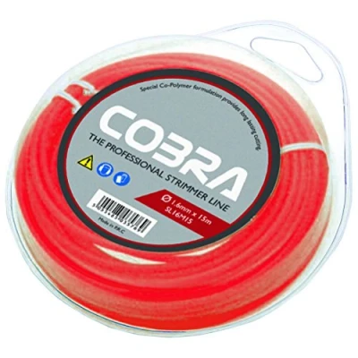 Image of Cobra 1.6mm x 15m Round Strimmer Line in Doughnut Packaging