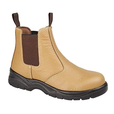 Image of Chelsea Safety Boot Tan Size UK Mens 12