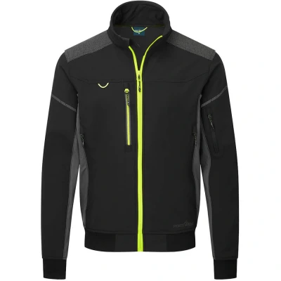 Image of Portwest EV4 Softshell Bomber Jacket (3L) Black Tall XXL