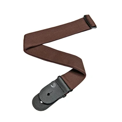 Image of Planet Waves D&#039;Addario Accessories Guitar Strap Electric Strap, Acoustic &amp; Bass Polypropylene Brown