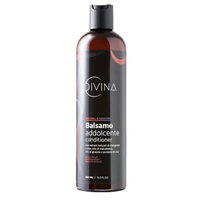 Image of Soothing conditioner Natural&amp;Amazing DIVINA BLK for afro and curly hair with natural extracts of pomegrante aloe (400ml)