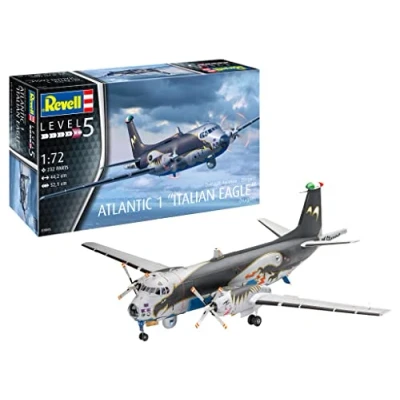 Image of Revell 03845 Breguet Atlantic 1 &quot; Italian Eagle 1:72 Scale Unbuilt/Unpainted Plastic Model Kit