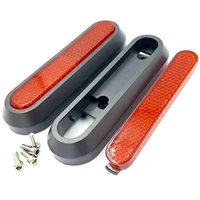 Image of Vestigia® 2x Rear Side Wheel Cover &amp; Reflective Set Replacement for Xiaomi M365 1S Essential Pro2 Electric scooter Spare Parts E (Red)