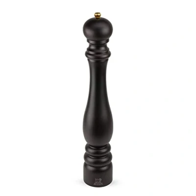 Image of PEUGEOT Paris 50 cm Pepper Mill Classic Grind System Made with PEFC Certified Wood Lifetime Guaranteed Mechanism in France Chocolate Colour