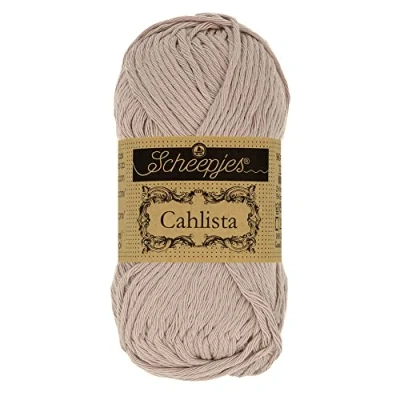 Image of Scheepjes Cahlista 406 Soft Beige Yarn 1x50g