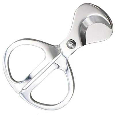 Image of TESHIUCK Cigar Scissors Cutter, Stainless Steel Guillotine Double Cut Blade Accessories for Cigars