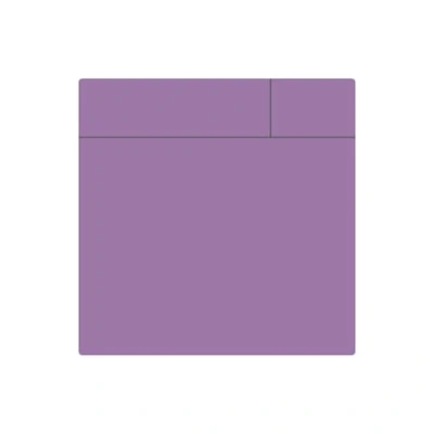 Image of MagFlex® Flexible Gloss Purple Dry Wipe Scrumboard Magnet for Creating Removable and Changeable Labels 75mm x Pack of 50