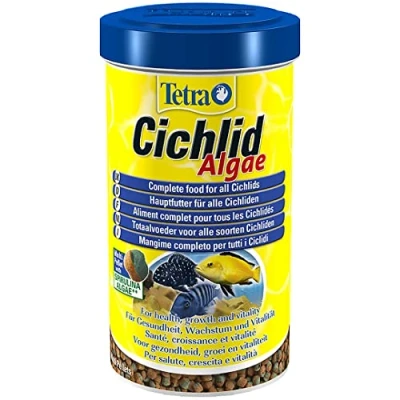 Image of Tetra Cichlid Algae Pellets, Complete Fish Food for All Cichlids, 165 g
