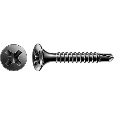Image of SPAX 1991170350355 GIX D Drywall Screws, Black