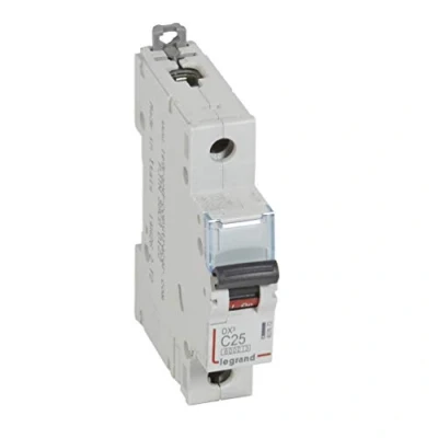 Image of Legrand prot.dx3 Tertiary Magnetothermal dx3 6/10ka c 1 Pole 25a