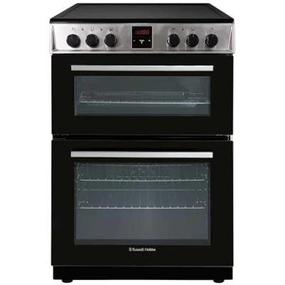 Image of Russell Hobbs RH60EDOEH6011SS 60CM Ceramic Cooker in Stainless Steel