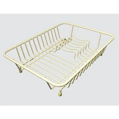 Image of Delfinware Wireware Cream Compact Dish Drainer