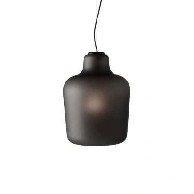 Image of Northern Say my name glass hanging light matt grey