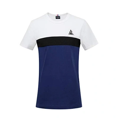 Image of Le Coq Sportif Tech Tee SS N1 Short Sleeve Tee, Children, Enfant Blue Depths/n.Opt, 6A