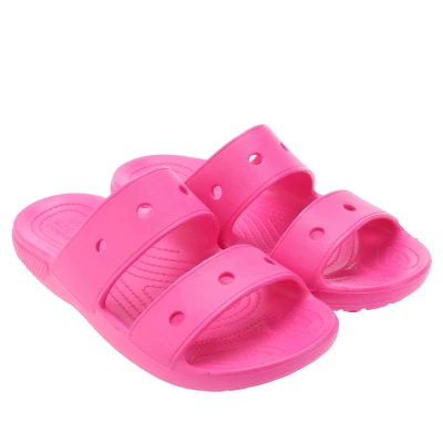 Image of Crocs Unisex Kids Classic Sandal K Clog, Juice, 6 UK