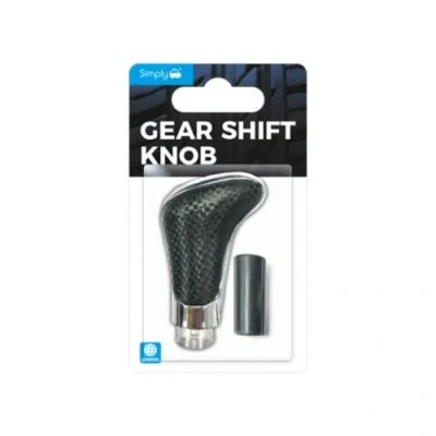 Image of 13x Simply Gear Shift Knob Carbon and Chrome GK003