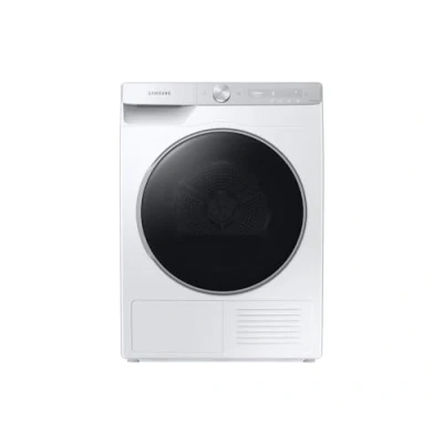 Image of Samsung Series 9 OptimalDry™ DV90T8240SH Wifi Connected 9Kg Heat Pump Tumble Dryer White A+++ Rated