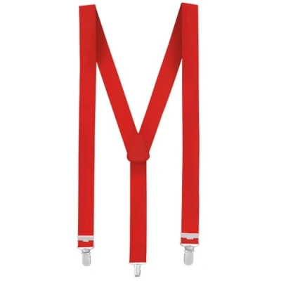 Image of Boland 00586 Red Suspenders Braces