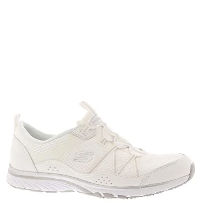 Image of Skechers Women&#039;s, Gratis Sport Sneaker White Silver 8.5 M