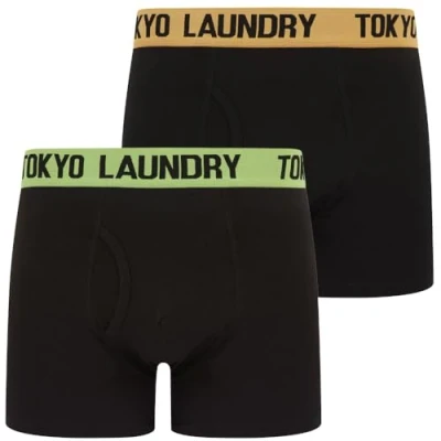 Image of Tokyo Laundry Men&#039;s &#039;Marthem&#039; 2 Pack Boxer Shorts Set