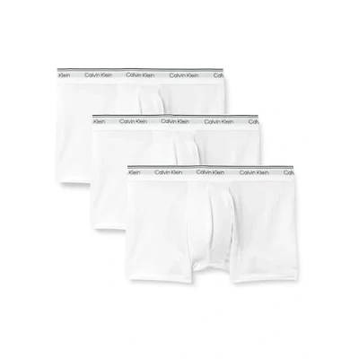 Image of Calvin Klein Trunk 3 PK Men&#039;s, WHITE (WHITE), M