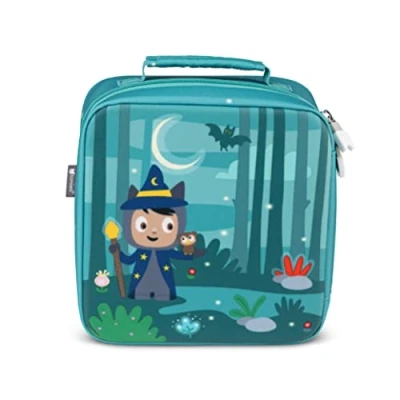Image of tonies Carry Case Max Enchanted Forest, Robust Travel with Space for up to 14 Audio Characters, Inner Mesh Pockets, Easy Clean, Kid&#039;s Gifts