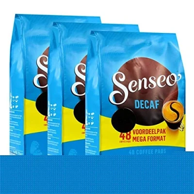 Image of Senseo Décafé / Decaffeinated, Pack of 3, 3 x 48 Coffee Pods