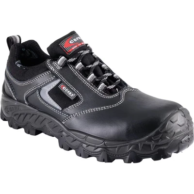 Image of Cofra Orcadi S3 SRC Metal Free Black Safety Trainers Size 9/43