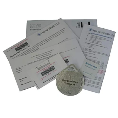 Image of 90 Day Hair Drug Testing Kit Express Postal Service
