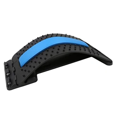 Image of SUL Back Stretcher Massager for Lumbar Pain Relief,Back Relaxation, Adjustable Stretching,for &amp; Neck Pain, Spine Posture Massager,Lower Support Cracker