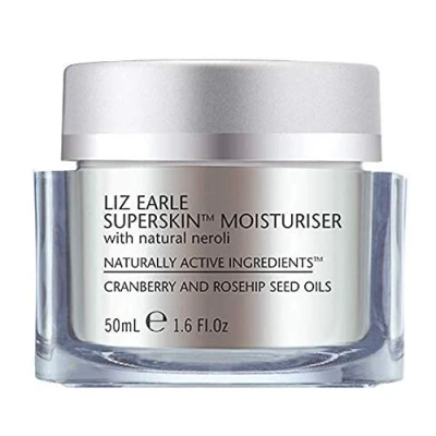 Image of Liz Earle Superskin Moisturiser With Natural Neroli 50ml Jar For A Youthful Radiant Face
