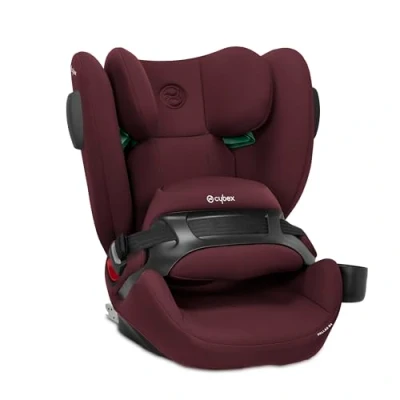 Image of CYBEX Silver child car seat Pallas B4 i Size, ISOFIX, Group 1/2/3 (9 50 kg), From approx. 15 months to 12 years, Incl. cup holder, Rumba Red