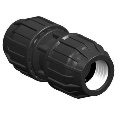 Image of MDPE Water Pipe Fitting 20MM Compression Coupler