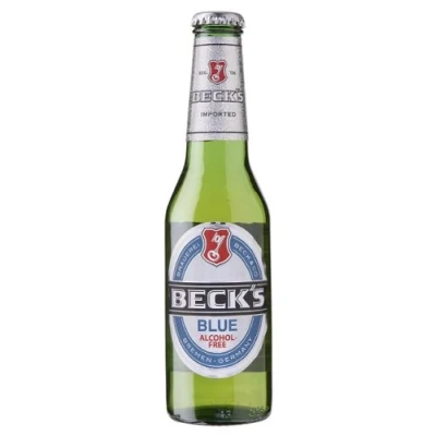 Image of Becks Blue Alcohol Free Lager (24 x 275ml Bottles)
