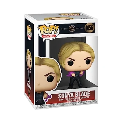 Image of Funko POP! Movies: Mortal Kombat Sonya Blade Collectable Vinyl Figure For Display Gift Idea Official Merchandise Toys Kids &amp; Adults Movies Fans Model Collectors