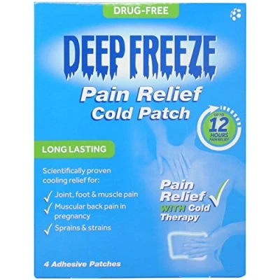 Image of Deep Freeze Cold Patch Pack of 4 x 3 boxes